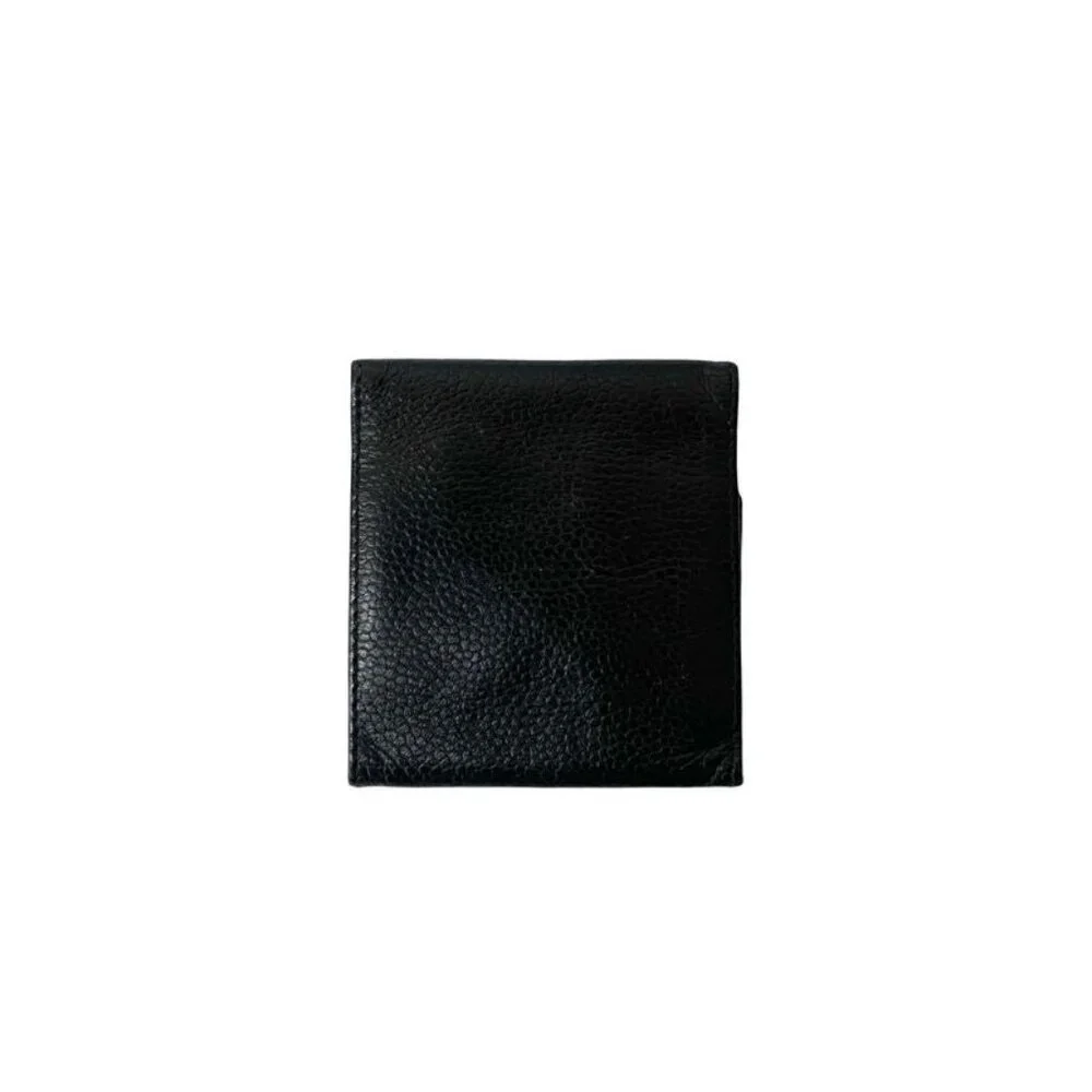 Christian Dior Vintage Logo Hardware Leather Coin Case Coin